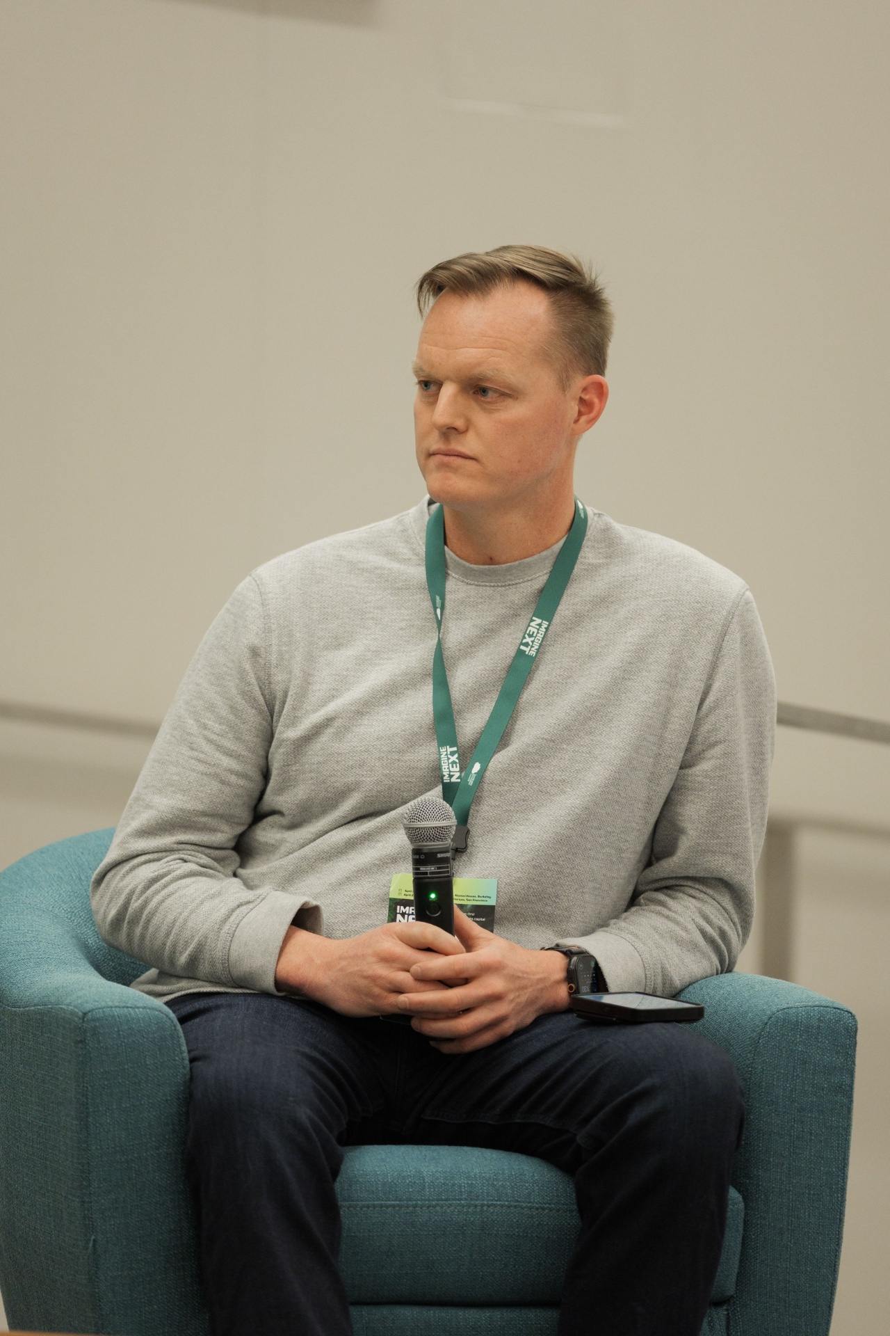 Shayna Harris, Co-Founder & Managing Partner at Supply Change Capital, listening on the Capital Day VC panel