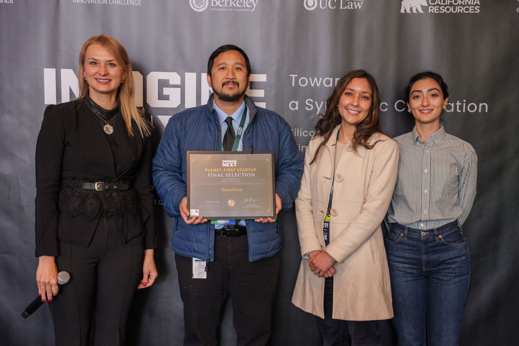 Sunchem, 1st place at the Imagine Next Global Innovation Challenge 2026
